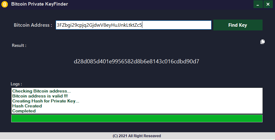 bitcoin-private-key-finder